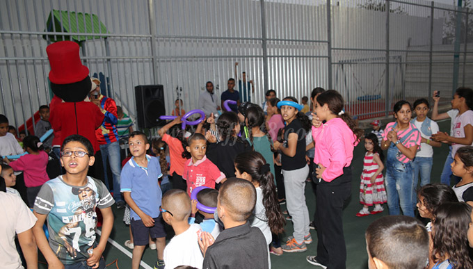 بالصور: افتتاح مجمع أمين شعبان الرياضي في حي "س.ح" بمدينة اللد 